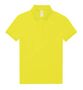 B&C My Polo 180 dames - Pixel lime