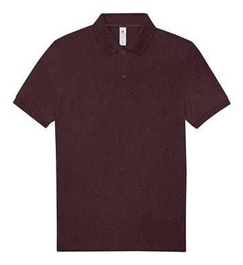 B&C My Polo 210 - Heather burgundy