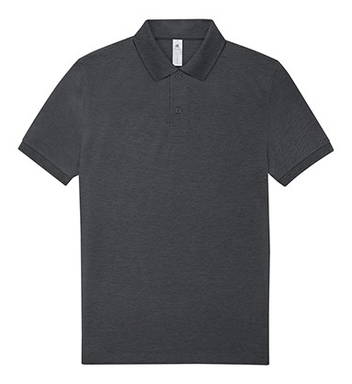 B&C My Polo 210 - Heather tarmac