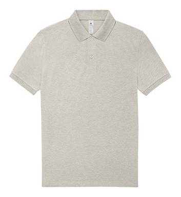 B&C My Polo 210 - Heather grey fog