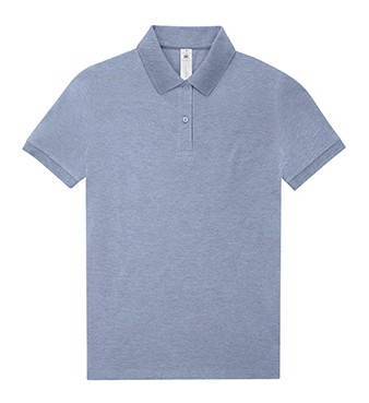 B&C My Polo 210 dames - Heather blue