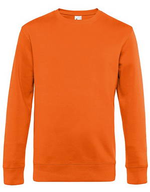 B&C KING sweater - Pure orange