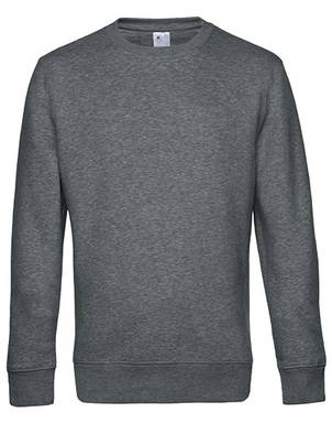 B&C KING sweater - Heather mid grey