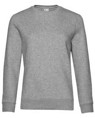 B&C QUEEN dames sweater - Heather grey