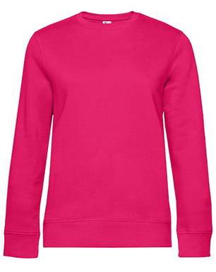 B&C QUEEN dames sweater - Magenta pink