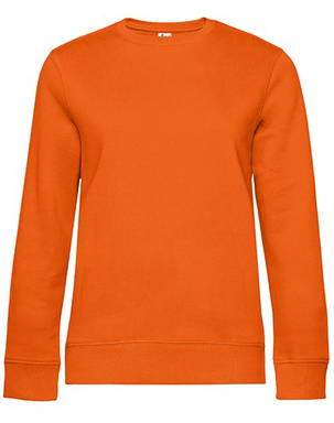 B&C QUEEN dames sweater - Pure orange