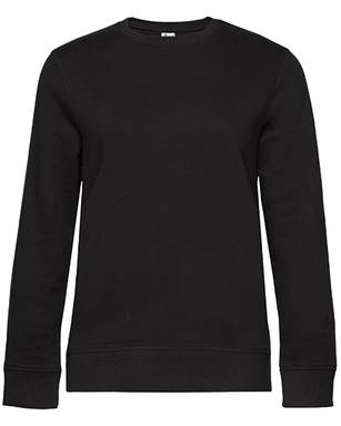 B&C QUEEN dames sweater - Black pure