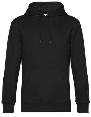 B&C KING hoodie - Black pure