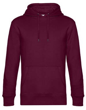B&C KING hoodie - Dark cherry