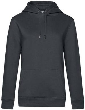 B&C QUEEN dames hoodie - Asphalt