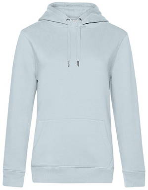 B&C QUEEN dames hoodie - Pure sky