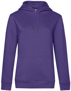 B&C QUEEN dames hoodie - Radiant purple