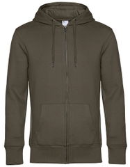 B&C KING hoodie met rits