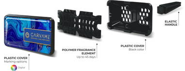 Profumo per auto classico - Nero