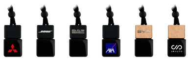Profumatore per auto Cube deluxe - Tappo nero