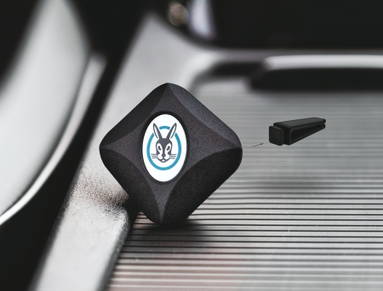 Ambientador para coche Classic Polymer - Negro