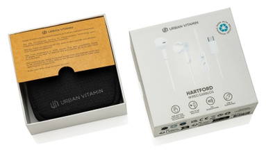 Urban Vitamin Hartford RCS bedrade oordopjes