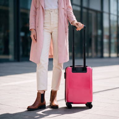 Urban Kabinentrolley 18 Zoll - Rosa