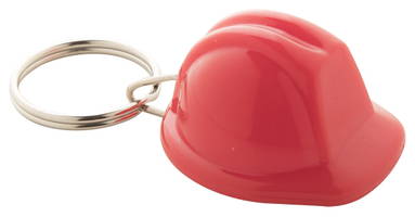 Hard Hat Keychain - Red