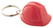 Hard Hat Keychain - Red