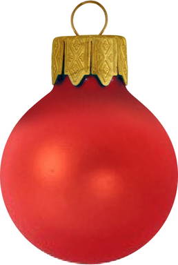 Glazen kerstbal | Mat | 40 mm