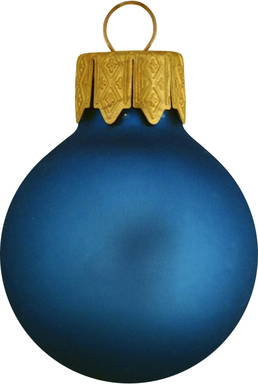 Glazen kerstbal | Mat | 60 mm