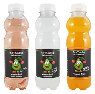 Vitamínová voda 500 ml - Malina-granátové jablko