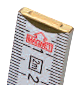 Holzgliedermaßstab mit Magnet - Standard