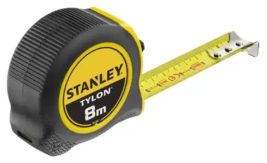 Stanley Rolbandmaat Tylon 8 m - 25mm - Standaard