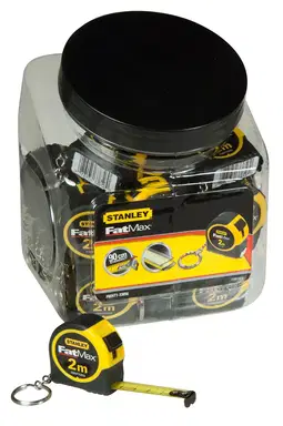 Stanley FatMax rolmaat sleutelhanger 2 m - Standaard