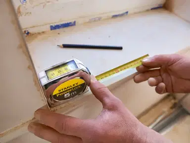 Stanley Rolbandmaat Powerlock 5 m - 19 mm met boveninkijkvenster - Standaard