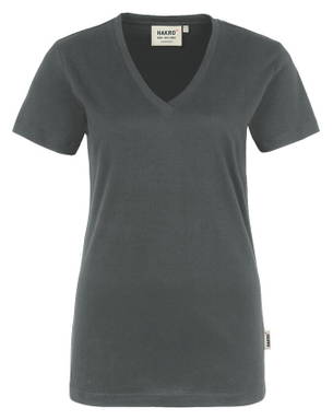 HAKRO Dames shirt met V-hals Classic 0126