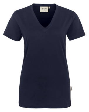 HAKRO Dames shirt met V-hals Classic 0126