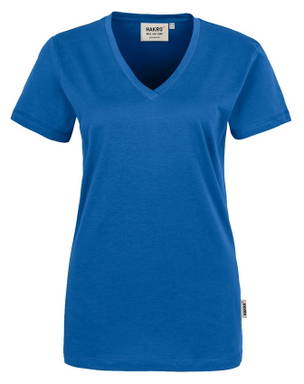 HAKRO Dames shirt met V-hals Classic 0126