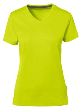 HAKRO COTTON TEC® Dames shirt V-hals 0169