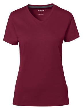 HAKRO COTTON TEC® Dames shirt V-hals 0169
