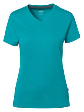 HAKRO COTTON TEC® Dames shirt V-hals 0169