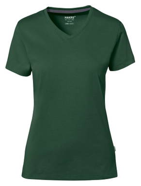 HAKRO COTTON TEC® Dames shirt V-hals 0169