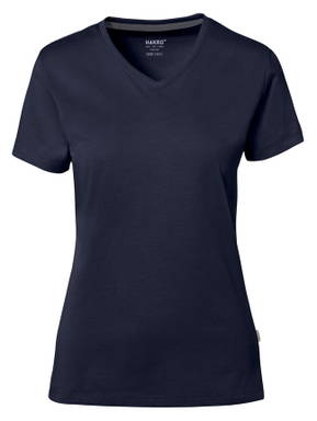 HAKRO COTTON TEC® Dames shirt V-hals 0169