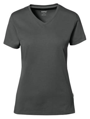 HAKRO COTTON TEC® Dames shirt V-hals 0169