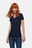 HAKRO Dames shirt met V-hals Stretch 0172