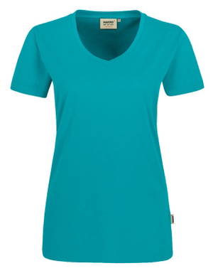 HAKRO Dames shirt met V-hals MIKRALINAR® 0181