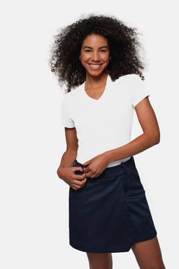 HAKRO Dames shirt met V-hals MIKRALINAR® 0181