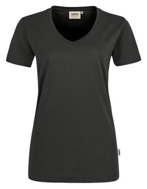 HAKRO Dames shirt met V-hals MIKRALINAR® 0181