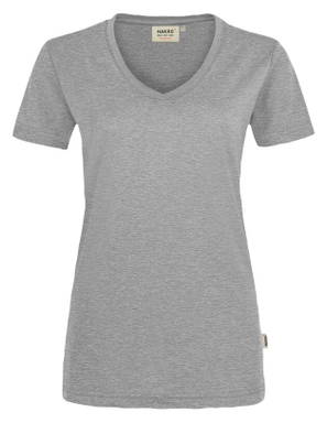 HAKRO Dames shirt met V-hals MIKRALINAR® 0181