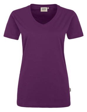 HAKRO Dames shirt met V-hals MIKRALINAR® 0181