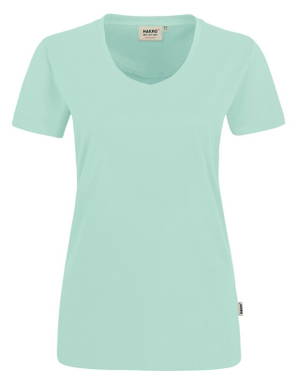 HAKRO Dames shirt met V-hals MIKRALINAR® 0181
