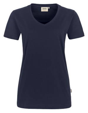 HAKRO Dames shirt met V-hals MIKRALINAR® 0181
