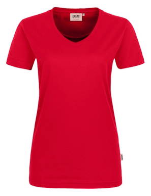 HAKRO Dames shirt met V-hals MIKRALINAR® 0181