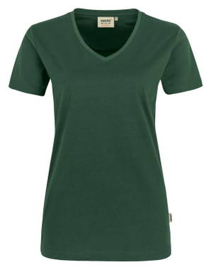 HAKRO Dames shirt met V-hals MIKRALINAR® 0181